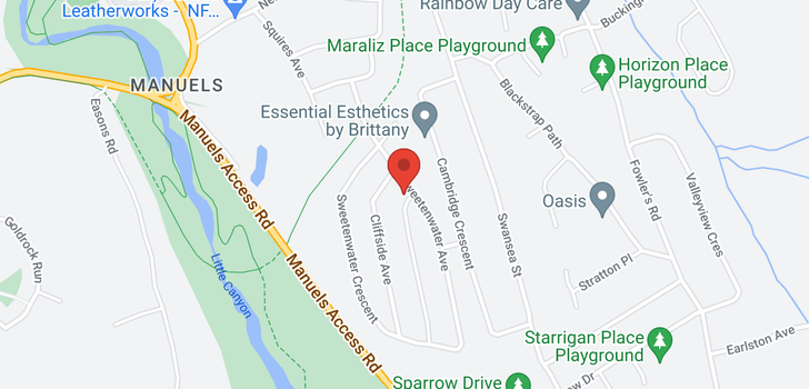 map of 455 GREEN AVENUE